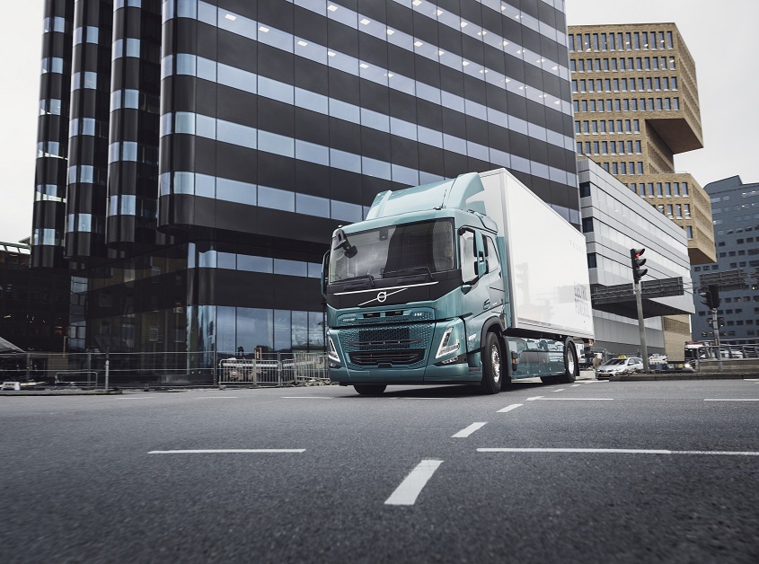 The Volvo FM Electric truck