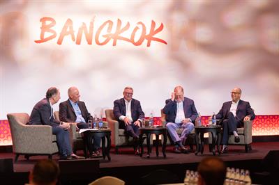 The US military contracts panel at the FIDI conference The US military contracts panel at the FIDI conference