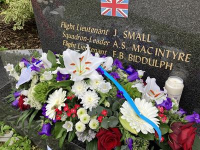 F. B. Biddulph – memorial unveiling F. B. Biddulph – memorial unveiling