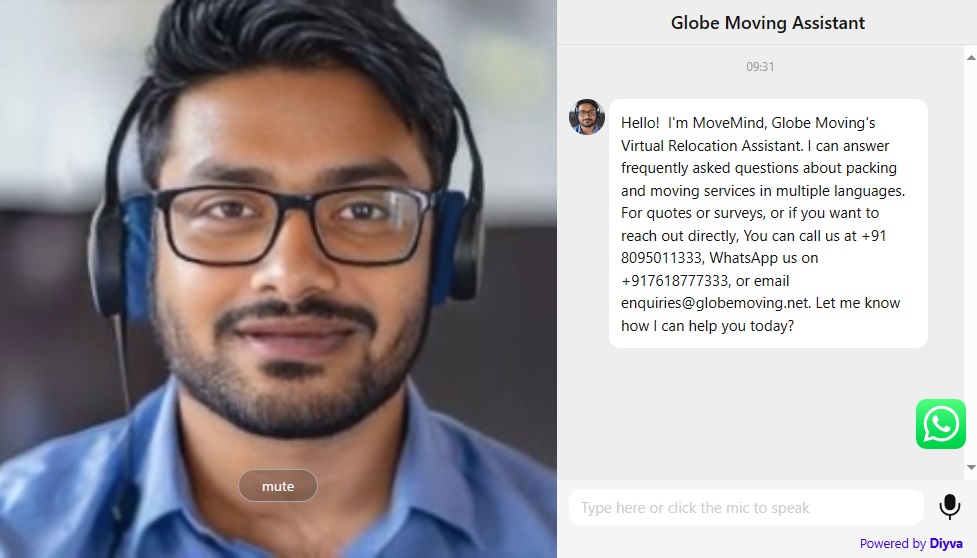 Globe Virtual assistant