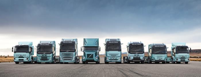 The Volvo Electric range The Volvo Electric range