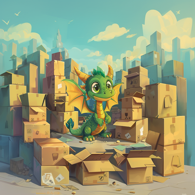 Dido the Dragon Moves Home