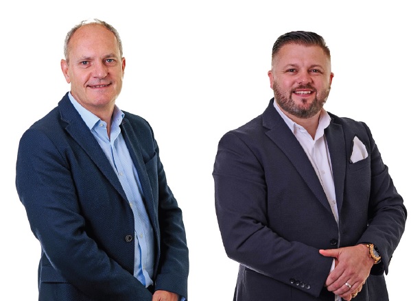 Colin Jeromson (left) and Craig Conway