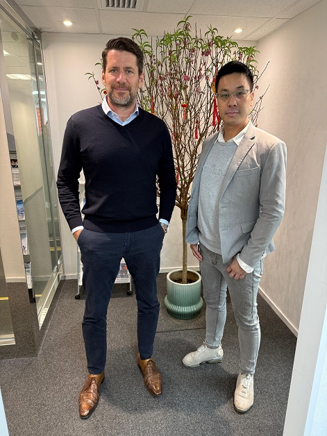 Partick Groth and Calvin Tang