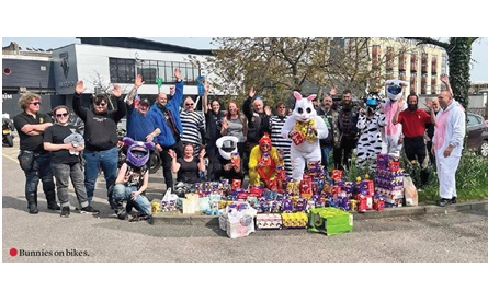 The Easter bunny rides again - 445x277