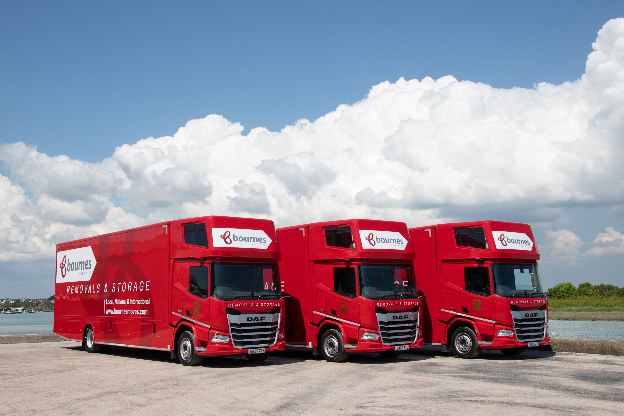 The new Bournes trucks