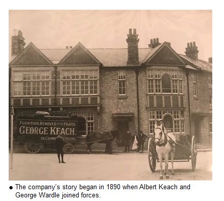 The Wardle and Keach story began in 1890 when Albert Keach and George Wardle joined forces