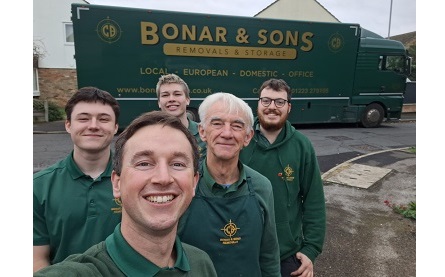 A spooky moving day for Bonar and Sons Removals