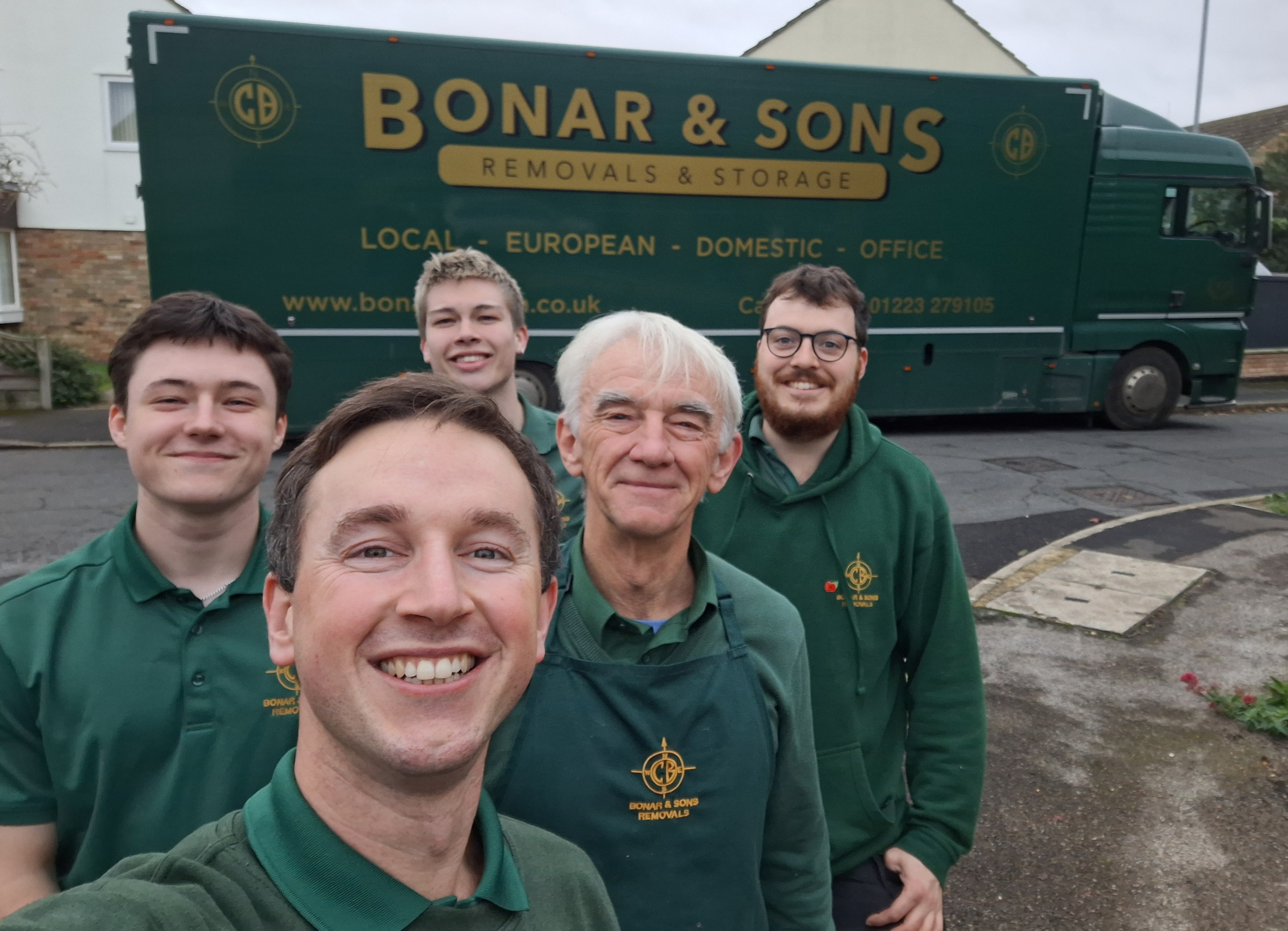 A spooky moving day for Bonar and Sons Removals