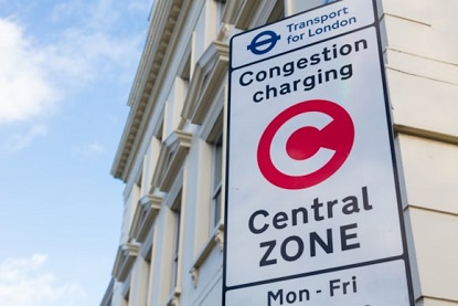 Congestion charge changes