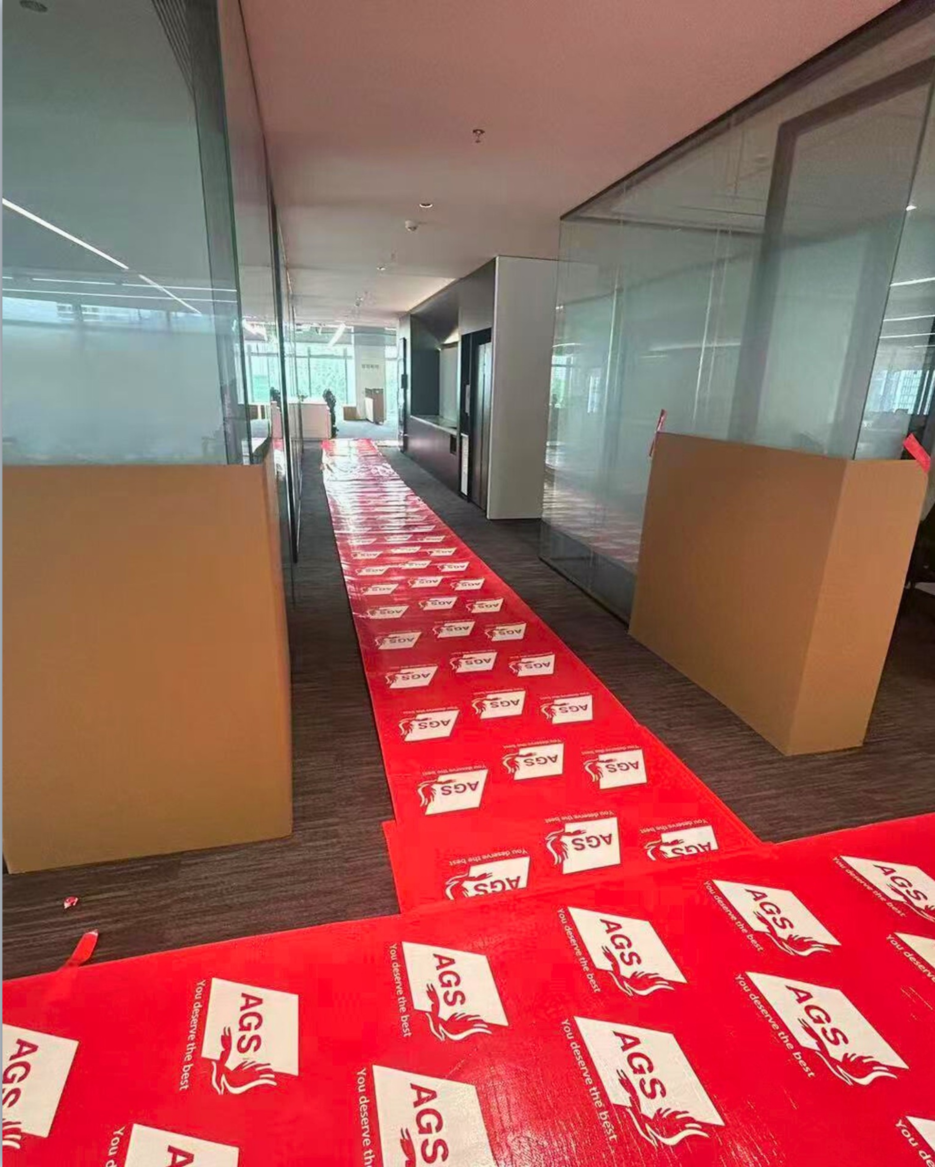 AGS relocated 3000 employees into a new multi-storey HQ