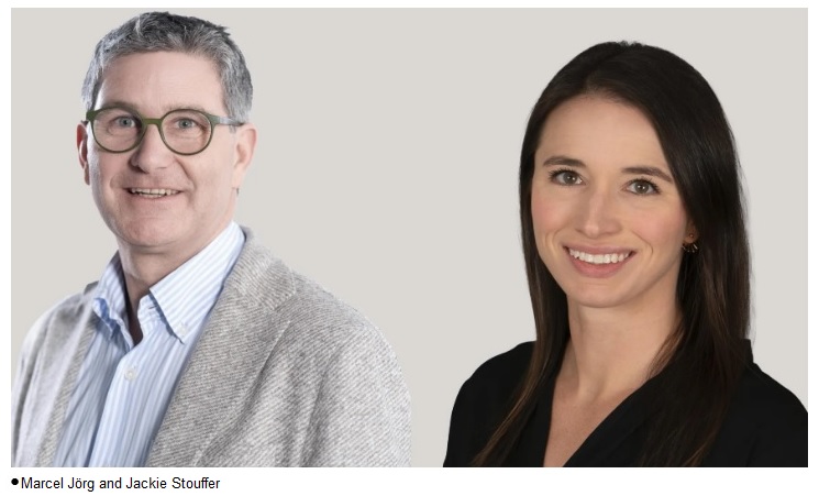 Marcel Jörg and Jackie Stouffer 