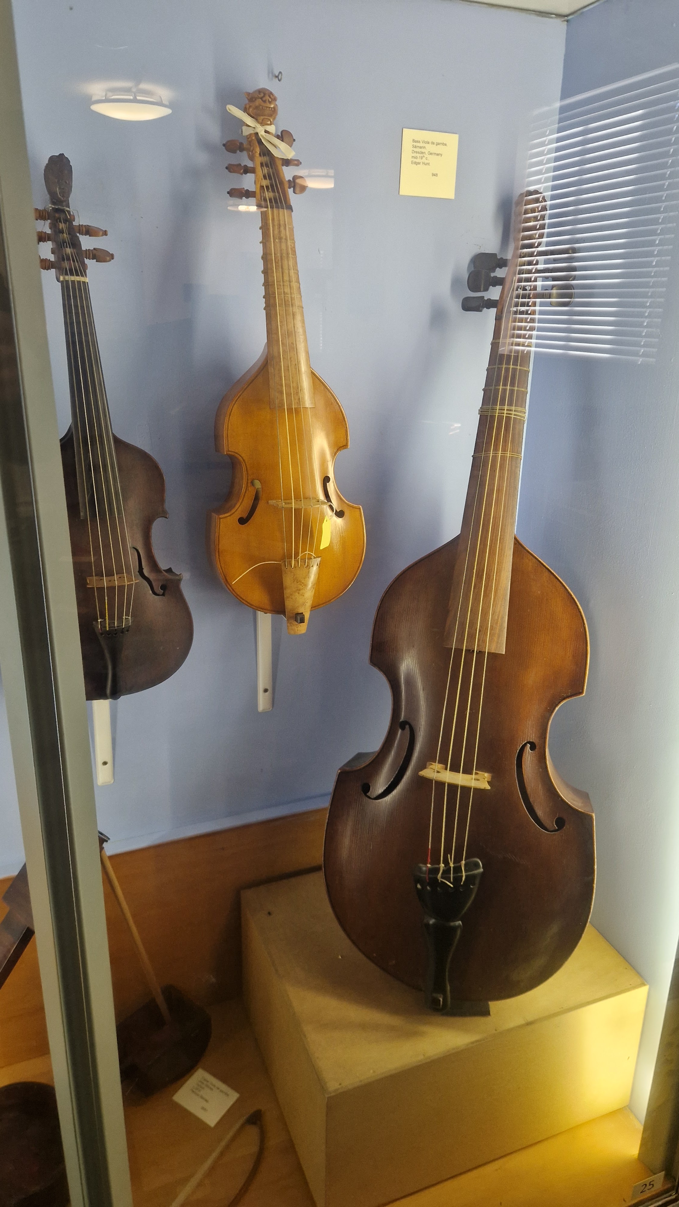 Historic items were relocated from the Bate Musical Instrument Museum