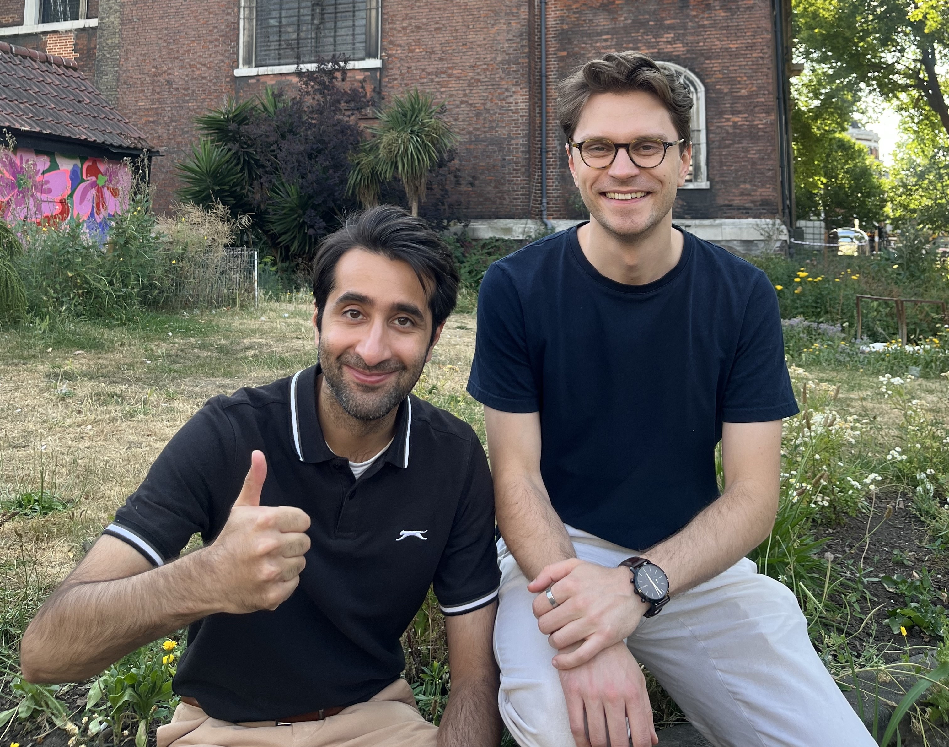 Jely founders Saul Truman and Wojtek Woznicki