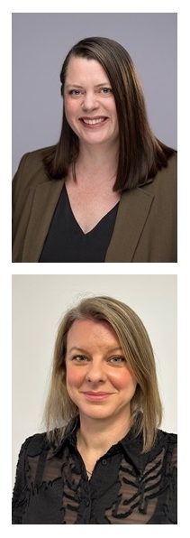 Kathryn Gilbert (left) and Lorna Thornley 