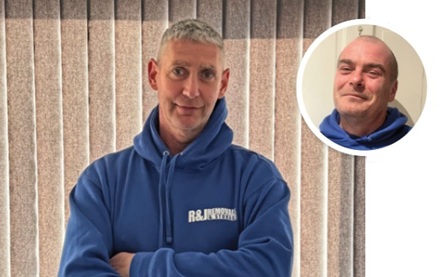 RJ Removals Directors Matt Williams and Rob Clay 