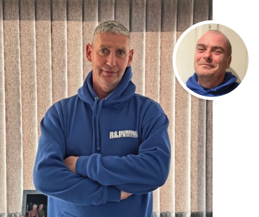 R&J Removals Directors Matt Williams and Rob Clay