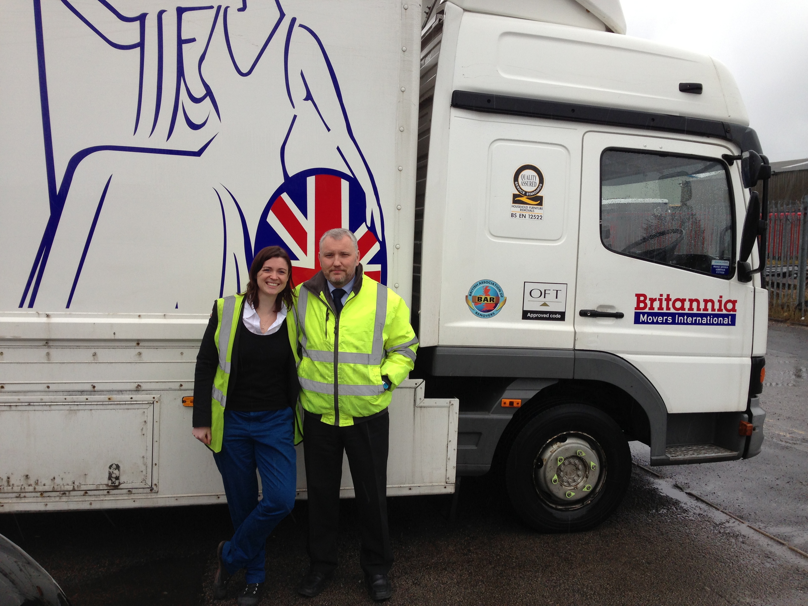 Becky Downing and Chris Smallwood