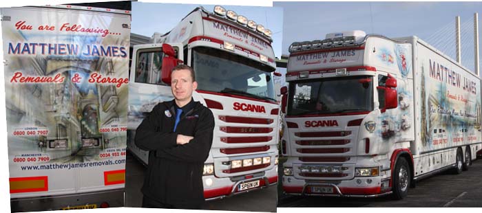 The cab was named Olivia Cassandra, after Matt's two yeard old daughter