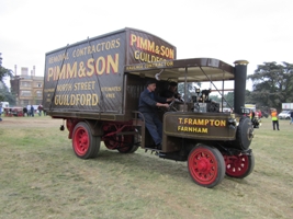 The Pimm & Son steam lorry at the Bedfordshire County Show